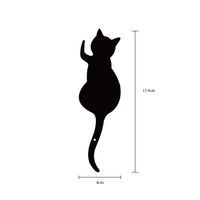 Trimate 黒猫尻尾フック 3匹セット Aタイプ TR-KF002-A 1個 67-4918-92（直送品）