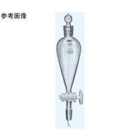 日本理化学器械 分液ロートスキーブ型(PTFE コック)TS上部15 TS下部19 100mL 160-19100 1個（直送品）