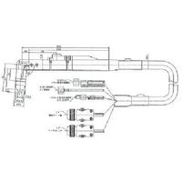 ダイヘン プラズマ切断トーチ CTWLー0801 1本 851-3236（直送品）