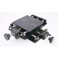 MSAファクトリー 手動高耐荷重XYステージ(ダイヤルロック付) SHXY200-70-L 1個 4-6073-02（直送品）