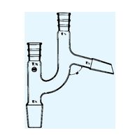 日本理化学器械 分留管クライゼン型 60° TS上部19 TS下部29 TS側管19 TS枝管19 068-2919 1個（直送品）