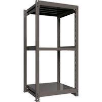 ICHIMAI 重量ボルトレスラック 段荷重1000Kg H1800×W900×D750 天地3段 単体グレー TH1000-637T3（直送品）