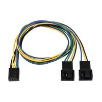 アイネックス PWMファン用二股電源ケーブル 30cm CA-095A 1個 67-9218-32（直送品）