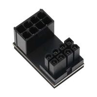 アイネックス PCI Express用電源変換アダプタ C字型 8ピン下ラッチ用 PX-PCIE8CIA 1個 67-9266-28（直送品）