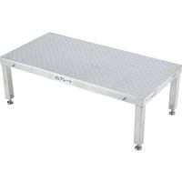 アルインコ 低床作業台(連結式・凸プレート) LFP LFP-0904G 1台 362-6000（直送品）