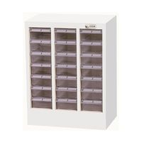 宮成製作所 オールロックキャビネット物品用 ダイヤル錠 3列7段 ポリカトレー MCM-21D 1台 4-6058-05（直送品）