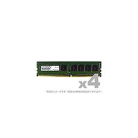 アドテック DOS/V用 DDR4ー2666 UDIMM 4GBx4枚 省電力 ADS2666D-X4G4 1個 67-7460-45（直送品）