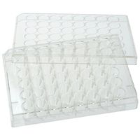 朝日ラボ交易 未処理プレート(48ウェル、平ら底) 100枚入り 229548 1箱(100枚) 65-3677-32（直送品）