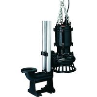 鶴見製作所 ツルミ 汚水用水中うず巻ポンプ 50HZ 口径80mm 三相200V TOS80SF211-53 1台 524-2344（直送品）