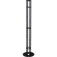 カネソウ スチール製アレンジポスト ねじれ角棒タイプ RING0685-TB-AR-BK 1本 469-2598（直送品）