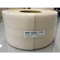 アズワン のり付き枠養生材 100mm幅×10m巻き 8巻 62-9225-44 1パック(8巻)（直送品）