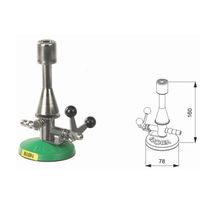 BOCHEM テクルバーナー ストップコック付き マルチガス対応 7430 1台 68-0513-03（直送品）