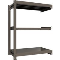ICHIMAI 重量ボルトレスラック 段荷重1000Kg H1500×W1200×D600 天地3段 連結グレー TH1000-546R3（直送品）