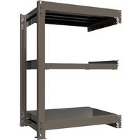 ICHIMAI 重量ボルトレスラック 段荷重1000Kg H1200×W900×D600 天地3段 連結グレー TH1000-436R3（直送品）