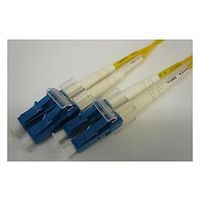 光ケーブル 2心メガネ 2φ 両端LCコネクタ(Duplex)シングルモード 黄色 9m AFP2-DLC/DLC-SM-09 1個（直送品）