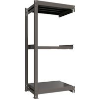 ICHIMAI 重量ボルトレスラック 段荷重1000Kg H1800×W900×D600 天地3段 連結グレー TH1000-636R3（直送品）