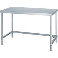 【最終値下！】SINKO SUS439 ステンレス作業台 750x600x800 シンコー ステンレス作業台(三方枠タイプ・SUS430) 高さ740 600