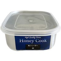 アークランズ HONEYCOOK(アークランドサカモト)18ー8ステン角フリーザー 中 PR4346 1個 68-4534-10（直送品）