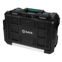 SATA スタッキングBOX 40L 95321 1個 68-0449-10（直送品）