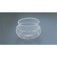 三宝産業 シルバー魚籠(ビク) 0295 0191 1個 67-8139-65（直送品）