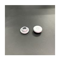 日本理化学器械 バイアル瓶VS型用栓(ブチルゴム) 1ケース(100個入) VS-B 1ケース(100個) 65-8684-62（直送品）