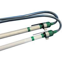 加島 薬液用投込みヒータ(石英) φ34×960 200V 3Kw コード1.5M QT34960-3 1本 514-0534（直送品）