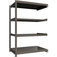 ICHIMAI 重量ボルトレスラック 段荷重1000Kg H2100×W1500×D900 天地4段 連結グレー TH1000-759R4（直送品）