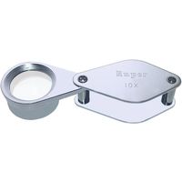 京葉光器 繰出し型ルーペ クローム S ケース無 10× R10-3/B 1個 67-4716-29（直送品）