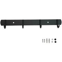 Trimate 壁面用ステンレスフック ブラック フック4本 TR-KF001-4 1個 67-4918-89（直送品）