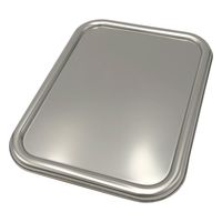 クライミング ステンレス深型組バット4号用フタ(酸洗浄済)238×183mm 4-6285-08 1個（直送品）