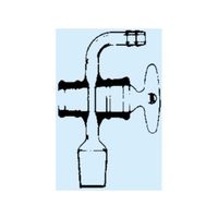 日本理化学器械 吸引栓PTFEコック付 摺部10 4055-1015 1個 65-8663-80（直送品）