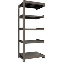 ICHIMAI 重量ボルトレスラック 段荷重1000Kg H2100×W900×D600 天地5段 連結グレー TH1000-736R5（直送品）