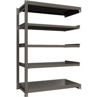 ICHIMAI 重量ボルトレスラック 段荷重1000Kg H2100×W1500×D750 天地5段 連結グレー TH1000-757R5（直送品）