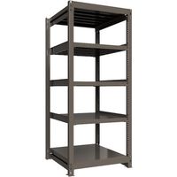 ICHIMAI 重量ボルトレスラック 段荷重1000Kg H2100×W900×D900 天地5段 単体グレー TH1000-739T5（直送品）