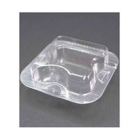 ジャパン・プラス PーBOX 緩衝材ケース 79×79mm 100個入 No.1 1ケース(1個) 68-0322-37（直送品）