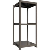 ICHIMAI 重量ボルトレスラック 段荷重1000Kg H2100×W900×D900 天地3段 単体グレー TH1000-739T3（直送品）