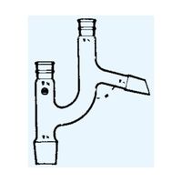 日本理化学器械 分留管60 ゚ 上部15 下部24 側管10 枝管15 4068-1524 1個 65-8663-97（直送品）