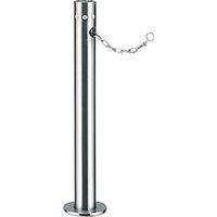 カネソウ 車止め ステンレス製固定式 Uシリーズ UK0470C 1本 259-6297（直送品）