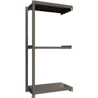 ICHIMAI 重量ボルトレスラック 段荷重1000Kg H2400×W1200×D600 天地3段 連結グレー TH1000-846R3（直送品）