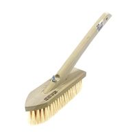 アークランズ ARC 左官ブラシ 白馬毛 剣型柄付 210mm 153346 1個 68-4576-79（直送品）