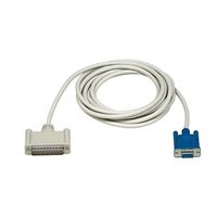 ラインアイ RSー232Cケーブル(Dーsub9ピンーDーsub25ピン ストレート 3m) SI-RS259-3 1個（直送品）