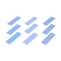 アイネックス M.2 SSD用熱伝導パッド 3種9枚セット HT-18 1枚 68-1976-01（直送品）