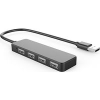 Trimate USBハブ 4ポート TR-UBP001-BK 1個 67-4921-49（直送品）