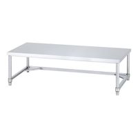 アズワン ローハイトテーブル（静音タイプ） 4-6132