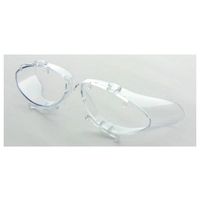 名古屋眼鏡 花粉対策メガネ スカッシーメガネにカバー S 8760-01 1本 68-0312-25（直送品）