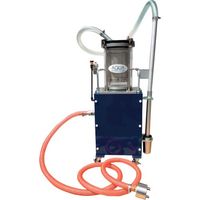 アクアシステム エア駆動 循環式タンク清掃クリーナー(バッグフィルタ200メッシュ相当)循環式清掃クリーナー J-FB#2 1台（直送品）