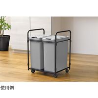 オークス ダストボックスワゴン 幅47.3cm J92 1台 67-5199-99（直送品）