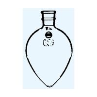 日本理化学器械 ナシ形フラスコ 摺部15 5mL 4027-1505 1個 65-8663-34（直送品）