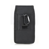 Trimate カラビナ付き スマホケース マグ ベルト TR-KH005-BK 1個 67-4919-03（直送品）