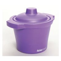 ウィザーライフサイエンス Fisherbrand アイスバケツ 4L パープル 03-395-164 1個 65-4341-32（直送品）